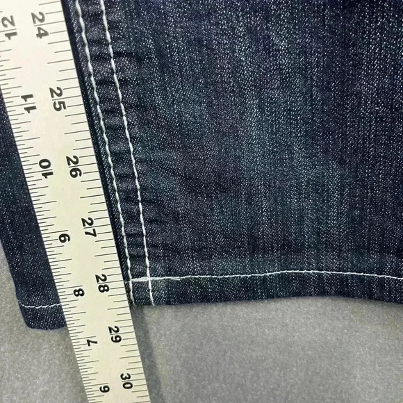 ZCO Premium Boot cut Jeans Womens 15 Blue denim Embroidered cute pocket 0403 - Picture 6 of 11